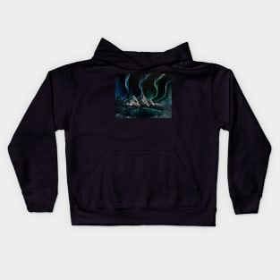 Bluegreen Northern Lights Kids Hoodie